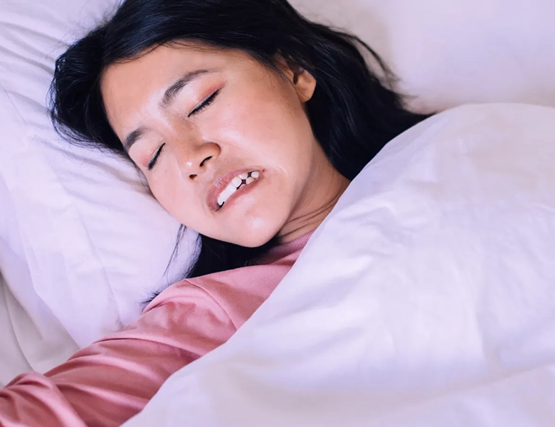 東京の歯医者、高輪歯科の睡眠歯科医療サービス、オーラルスリープ™の睡眠時ブラキシズム(歯ぎしり)